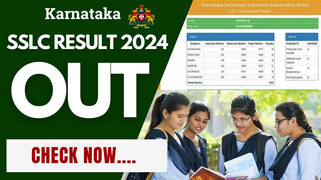 Karnataka SSLC Results 2024